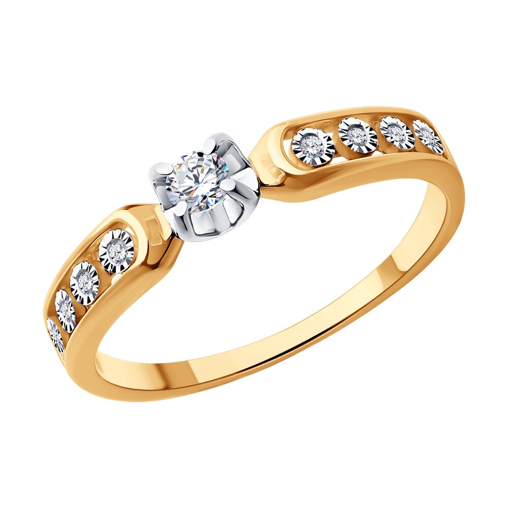 Кольцо помолвочное из комбинированного золота р. , Diamant 51-210-01998-1, бриллиант, 51-210-01998-1
Кольцо помолвочное из комбинированного золота р. , Diamant 51-210-01998-1, бриллиант, 51-210-01998-1