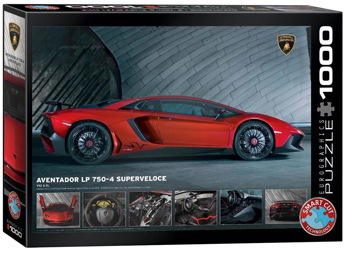 Пазл Eurographics Lamborghini Aventador 750-4 Superveloce 1000 деталей, Lamborghini Aventador 750-4 Superveloce
Пазл Eurographics Lamborghini Aventador 750-4 Superveloce 1000 деталей, Lamborghini Aventador 750-4 Superveloce