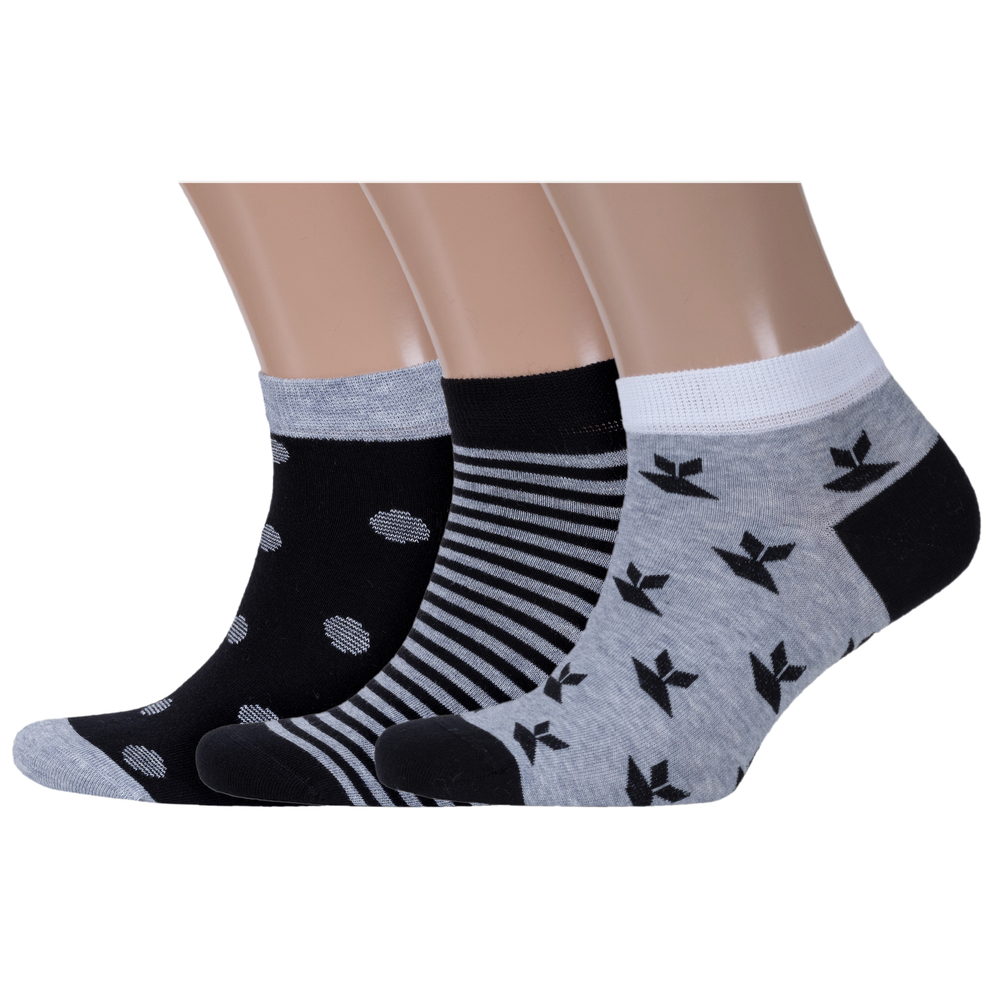 Комплект носков мужских Rusocks 3-М3-23739 черных; серых 25-27, Черный;серый, 3-М3-23739
Комплект носков мужских Rusocks 3-М3-23739 черных; серых 25-27, Черный;серый, 3-М3-23739