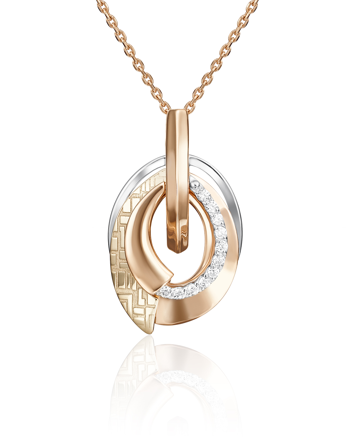 Подвеска из красного золота/желтого золота PLATINA jewelry 03-2810-00-401-1113-66, фианит, 03-2810-00-401-1113-66
Подвеска из красного золота/желтого золота PLATINA jewelry 03-2810-00-401-1113-66, фианит, 03-2810-00-401-1113-66