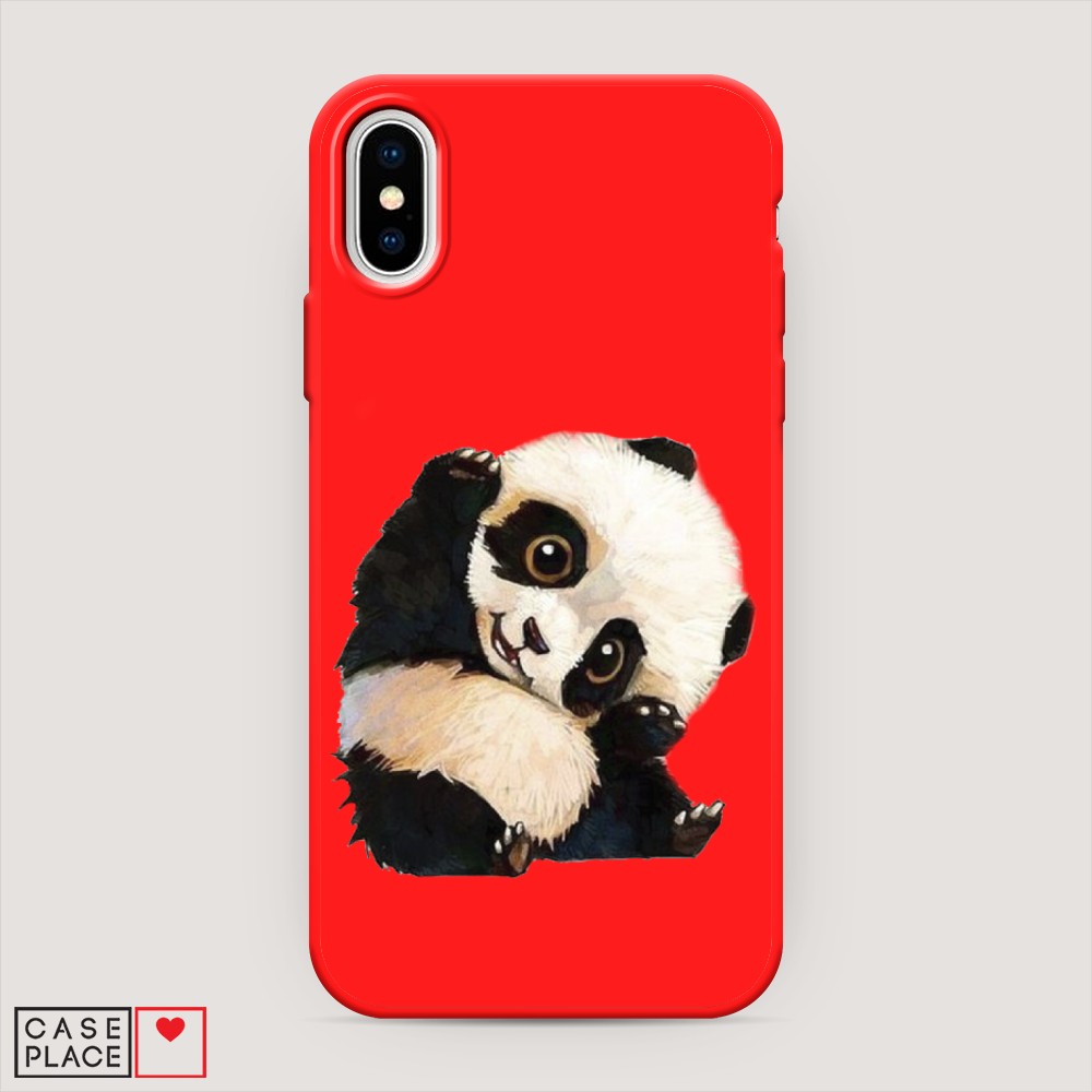Матовый силиконовый чехол "Большеглазая панда" на Apple iPhone X (10), Большеглазая панда
Матовый силиконовый чехол "Большеглазая панда" на Apple iPhone X (10), Большеглазая панда