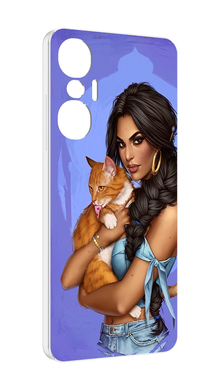 Чехол MyPads девушка-красивая-с-синим-фоном женский для Infinix Hot 20S противоударный, Tocco
Чехол MyPads девушка-красивая-с-синим-фоном женский для Infinix Hot 20S противоударный, Tocco