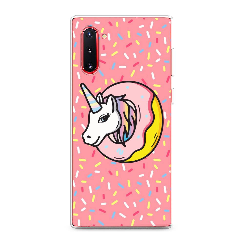 Чехол Awog на Samsung Galaxy Note 10 "Единорог в пончике", Разноцветный, 28650-2
Чехол Awog на Samsung Galaxy Note 10 "Единорог в пончике", Разноцветный, 28650-2