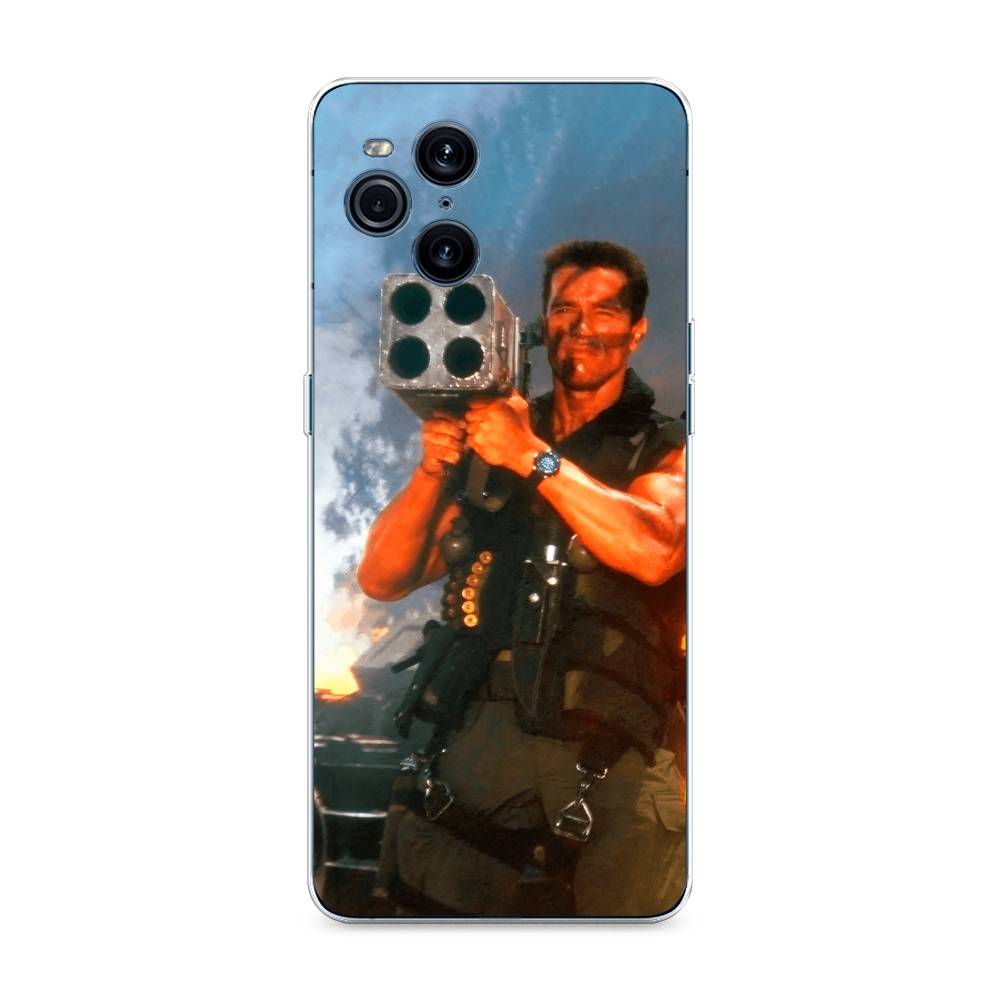 Чехол для Oppo Find X3 Pro "Арнольд Шварцнеггер с базукой", Голубой;коричневый, 255750-6
Чехол для Oppo Find X3 Pro "Арнольд Шварцнеггер с базукой", Голубой;коричневый, 255750-6