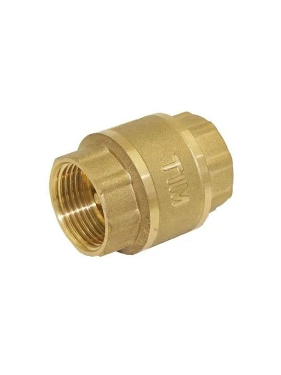 Обратный клапан с металлическим штоком короткий TIM, 1/2" гайка - гайка,JH-1010std, Золотистый, JH-1012std
Обратный клапан с металлическим штоком короткий TIM, 1/2" гайка - гайка,JH-1010std, Золотистый, JH-1012std