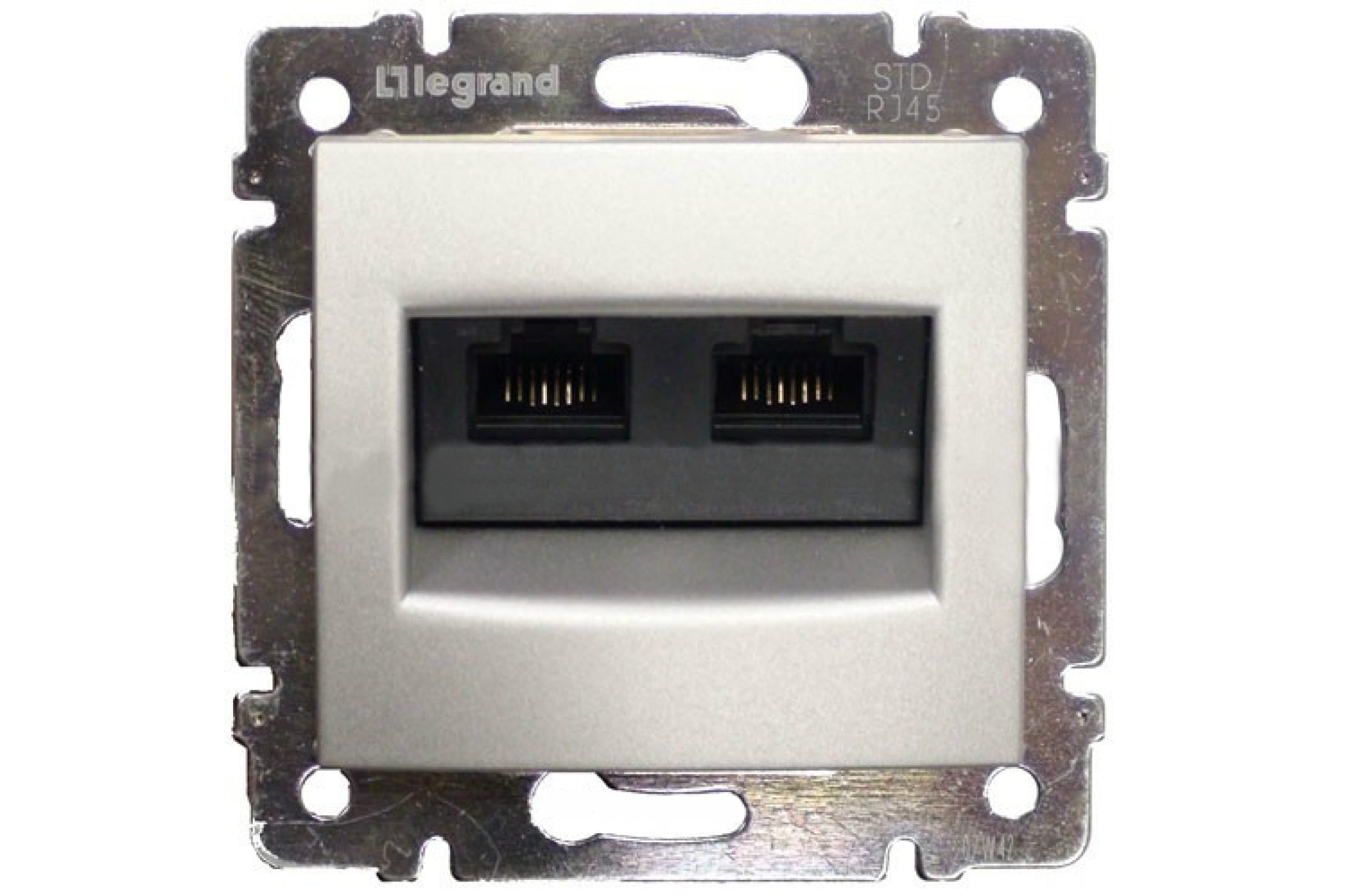 Электроустановочные изделия Legrand Legrand 770239 ValenaRJ45 UTP кат5е 2в ал зх, Серый
Электроустановочные изделия Legrand Legrand 770239 ValenaRJ45 UTP кат5е 2в ал зх, Серый