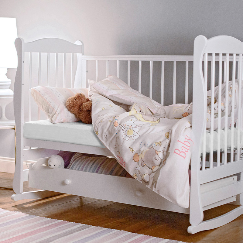 Простыня на резинке детская 60x120x20 Ecotex Трикотажная, 100% хлопок, белый, Трикотажная ПРТ
Простыня на резинке детская 60x120x20 Ecotex Трикотажная, 100% хлопок, белый, Трикотажная ПРТ