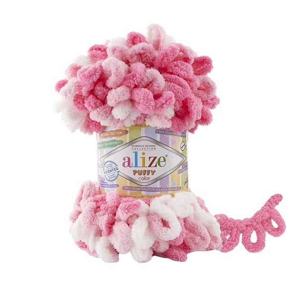 Пряжа ALIZE Ализе Puffy color 5 шт. в упак. цвет 6383 ALIZE-PUFFY-COLOR.6383, 9.0, Разноцветный
Пряжа ALIZE Ализе Puffy color 5 шт. в упак. цвет 6383 ALIZE-PUFFY-COLOR.6383, 9.0, Разноцветный