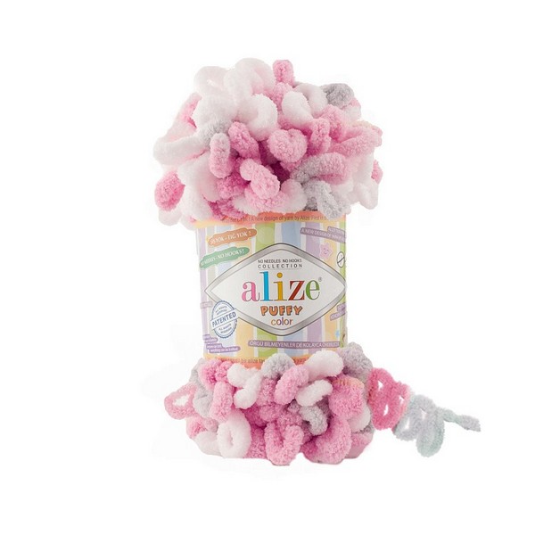 Пряжа ALIZE Ализе Puffy color 5 шт. в упак. цвет 6370 ALIZE-PUFFY-COLOR.6370, 9.0, Разноцветный
Пряжа ALIZE Ализе Puffy color 5 шт. в упак. цвет 6370 ALIZE-PUFFY-COLOR.6370, 9.0, Разноцветный
