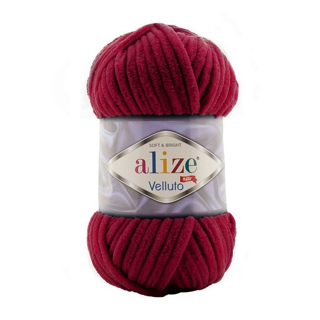 Пряжа ALIZE Velluto (100% микрополиэстер) 5х100 г цв.107 вишня ALIZE-VELLUTO.107,, Красный
Пряжа ALIZE Velluto (100% микрополиэстер) 5х100 г цв.107 вишня ALIZE-VELLUTO.107,, Красный
