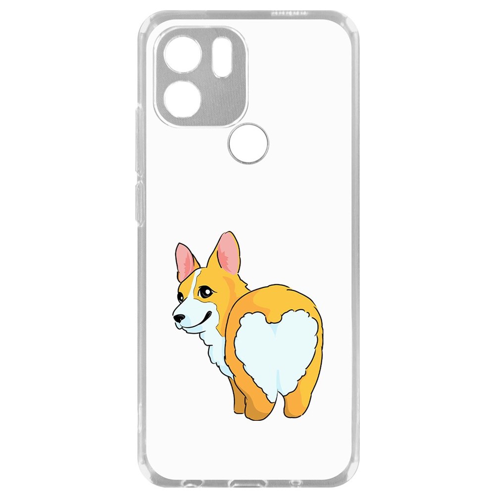 Чехол-накладка Krutoff Clear Case Рисованный корги вид 2 для Xiaomi Poco C51, Прозрачный
Чехол-накладка Krutoff Clear Case Рисованный корги вид 2 для Xiaomi Poco C51, Прозрачный