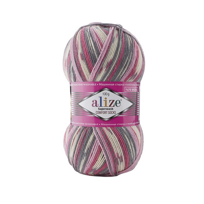 Пряжа ALIZE Superwash Comfort Socks 5 шт. в упак. цвет 7707 ALIZE-SUPERWASH.COMF., Разноцветный
Пряжа ALIZE Superwash Comfort Socks 5 шт. в упак. цвет 7707 ALIZE-SUPERWASH.COMF., Разноцветный