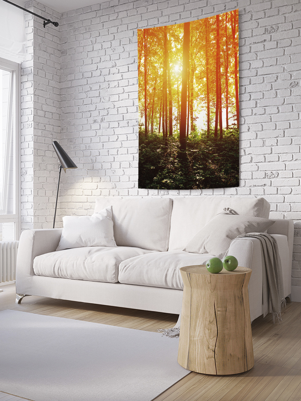 Вертикальное фотопанно на стену JoyArty Утренние лучи в лесу 150x200 см, Утренние лучи в лесу
Вертикальное фотопанно на стену JoyArty Утренние лучи в лесу 150x200 см, Утренние лучи в лесу