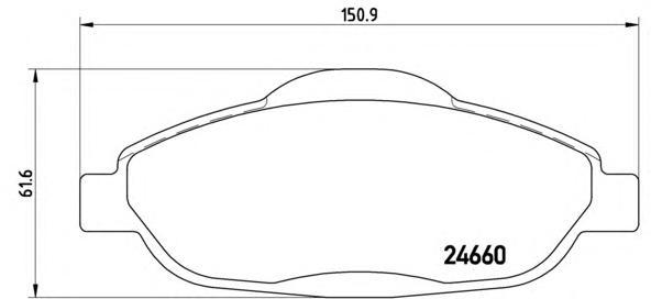 Колодки тормозные дисковые передн, PEUGEOT: 3008 1.6 HDi/1.6 VTi 09-, 308 1.4 16V/1.6 16V/
Колодки тормозные дисковые передн, PEUGEOT: 3008 1.6 HDi/1.6 VTi 09-, 308 1.4 16V/1.6 16V/