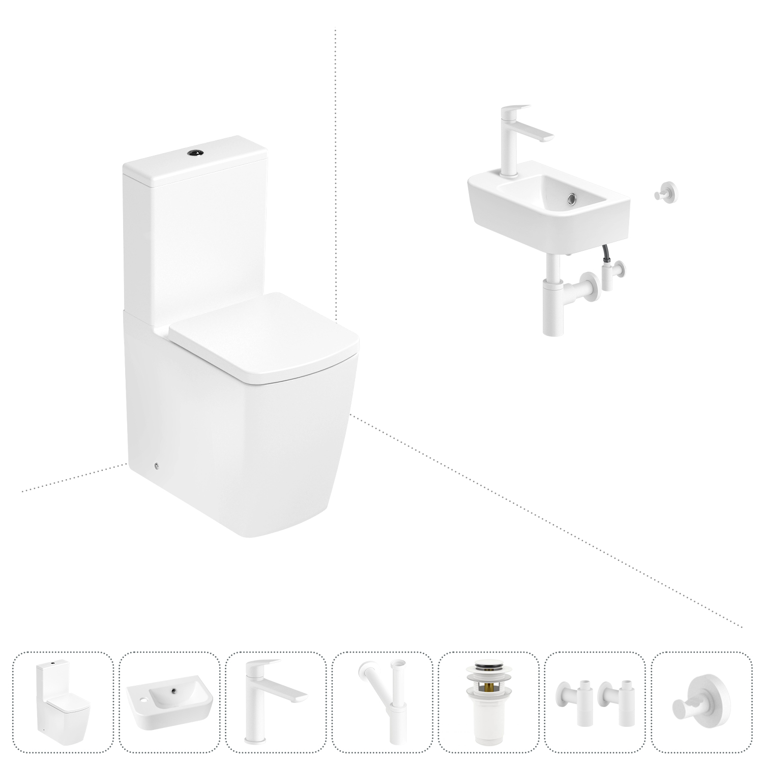 Безободковый напольный унитаз Lavinia Boho Aveo Rimless 202008834 в наборе 7 в 1, Белый, Набор для туалета_Aveo_3306212R_левсторонняя раковина_ 7 в 1
Безободковый напольный унитаз Lavinia Boho Aveo Rimless 202008834 в наборе 7 в 1, Белый, Набор для туалета_Aveo_3306212R_левсторонняя раковина_ 7 в 1