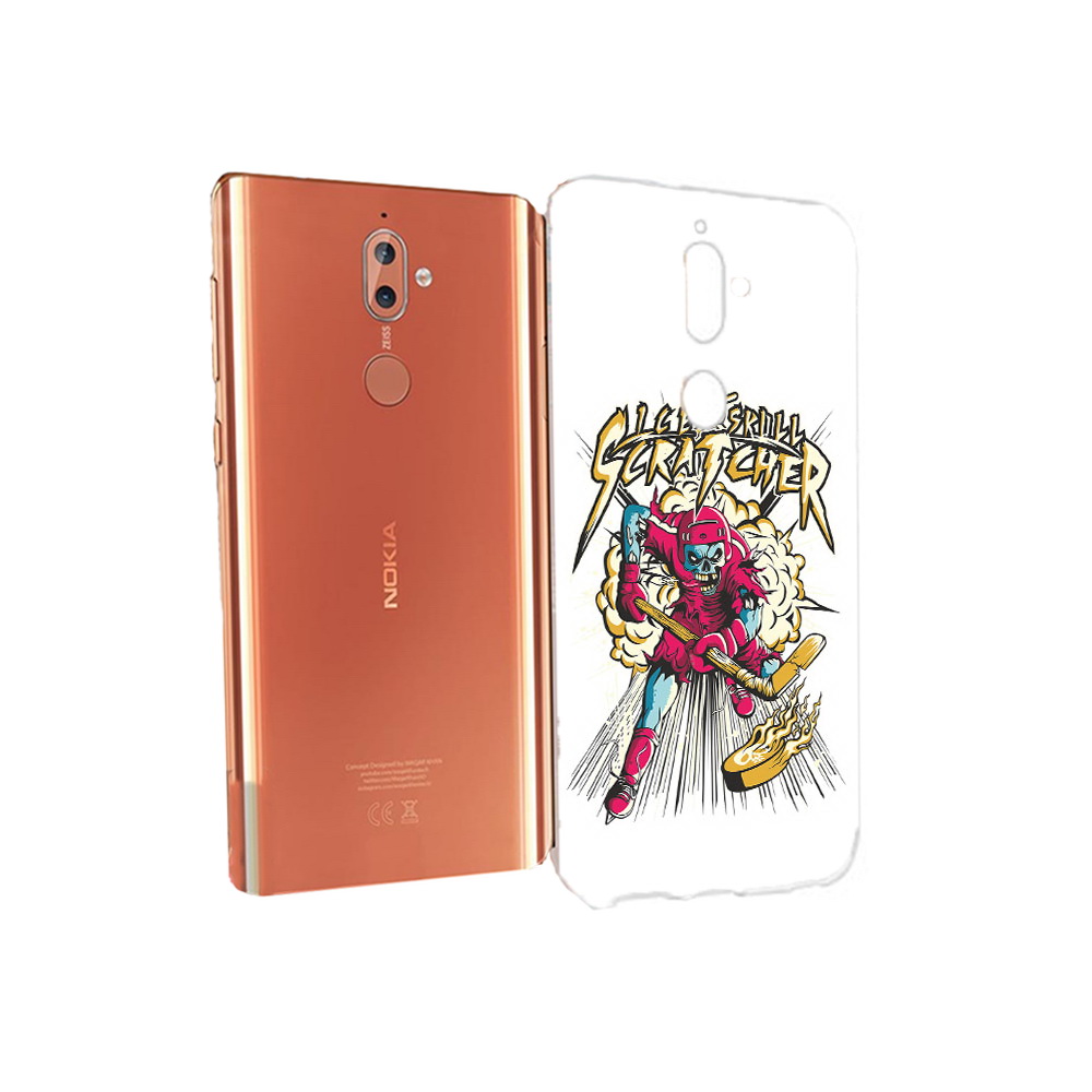 Чехол MyPads Tocco для Nokia 9 нарисованный скелет хоккеист (PT126479.94.514), Прозрачный, Tocco
Чехол MyPads Tocco для Nokia 9 нарисованный скелет хоккеист (PT126479.94.514), Прозрачный, Tocco