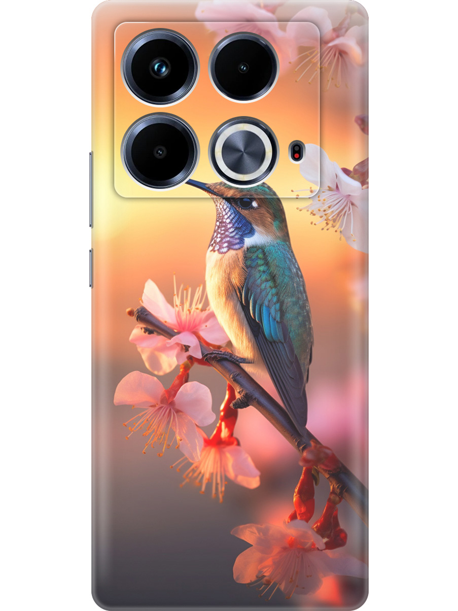 Силиконовый чехол на Infinix Note 40 с принтом "Птичка и закат", Прозрачный;желтый;красный, 782626421
Силиконовый чехол на Infinix Note 40 с принтом "Птичка и закат", Прозрачный;желтый;красный, 782626421