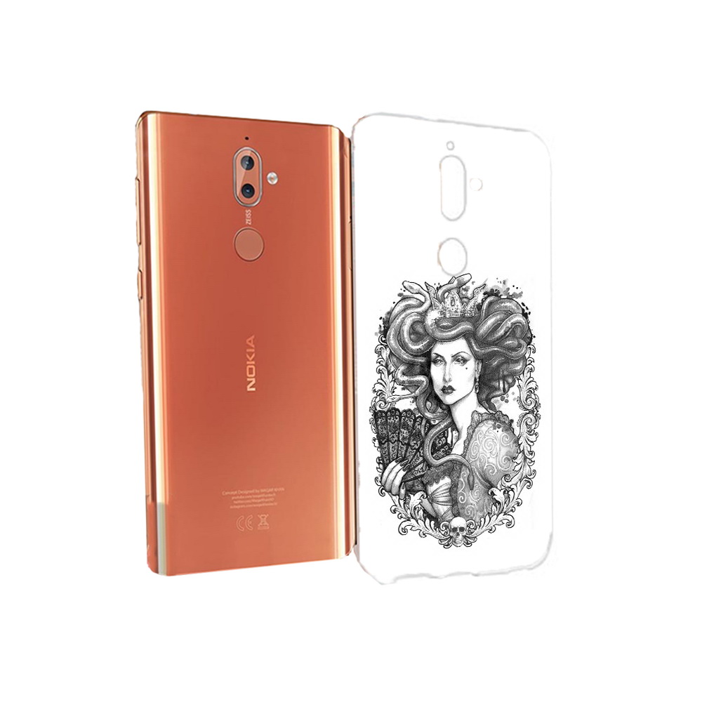 Чехол MyPads Tocco для Nokia 9 медуза черно белый (PT126479.94.472), Прозрачный, Tocco
Чехол MyPads Tocco для Nokia 9 медуза черно белый (PT126479.94.472), Прозрачный, Tocco