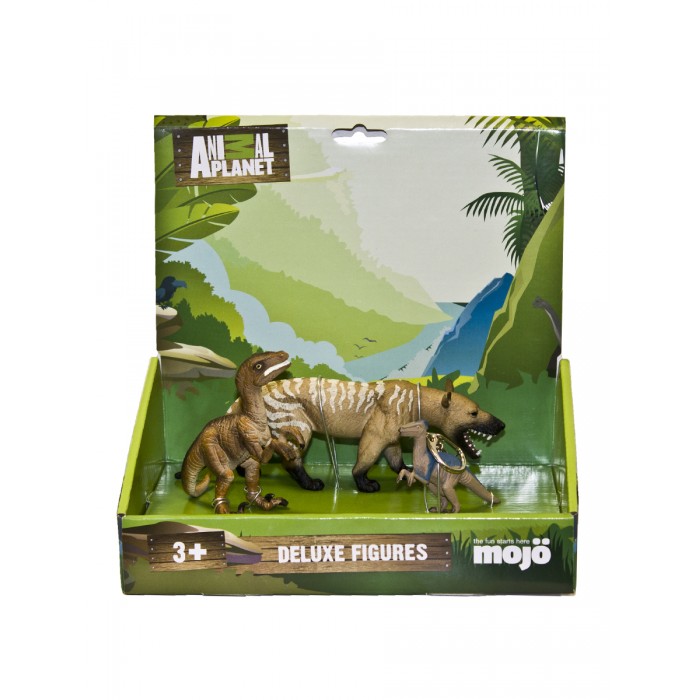 Набор фигурок Mojo Animal Planet L: Гиенодон XL, Велоцираптор M, Велоцираптор брелок, 387157079444P
Набор фигурок Mojo Animal Planet L: Гиенодон XL, Велоцираптор M, Велоцираптор брелок, 387157079444P
