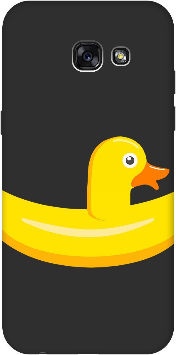 Чехол на Samsung Galaxy A5 (2017) с принтом "Duck Swim Ring" черный, Черный;белый, 8415
Чехол на Samsung Galaxy A5 (2017) с принтом "Duck Swim Ring" черный, Черный;белый, 8415