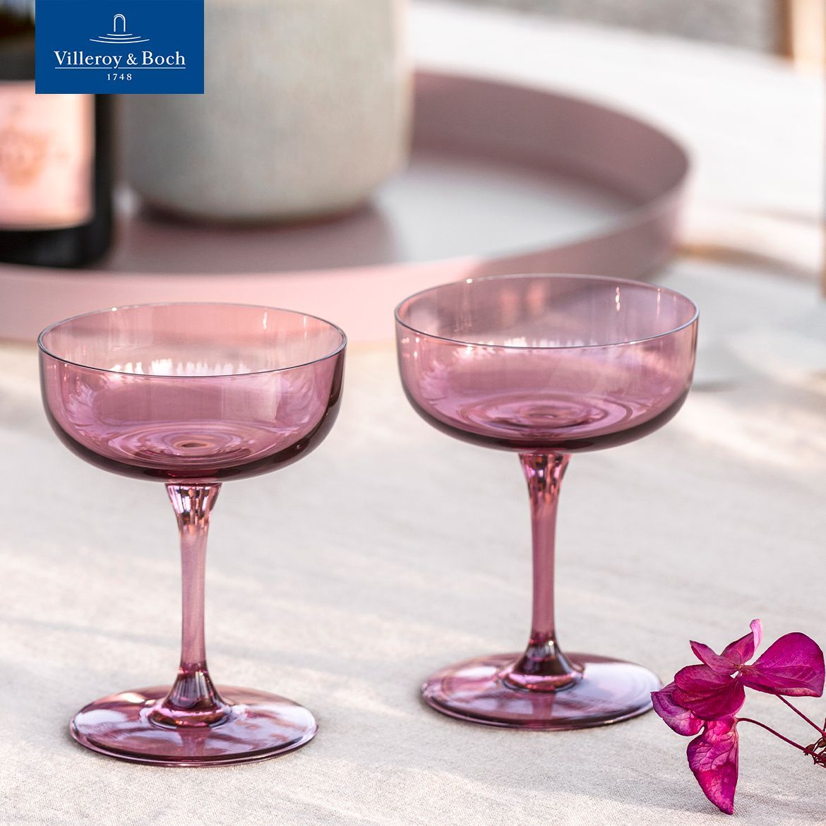 Набор бокалов для шампанского 2 шт. 190 мл., Like Grape like. by Villeroy & Boch, Фиолетовый, Like Grape
Набор бокалов для шампанского 2 шт. 190 мл., Like Grape like. by Villeroy & Boch, Фиолетовый, Like Grape