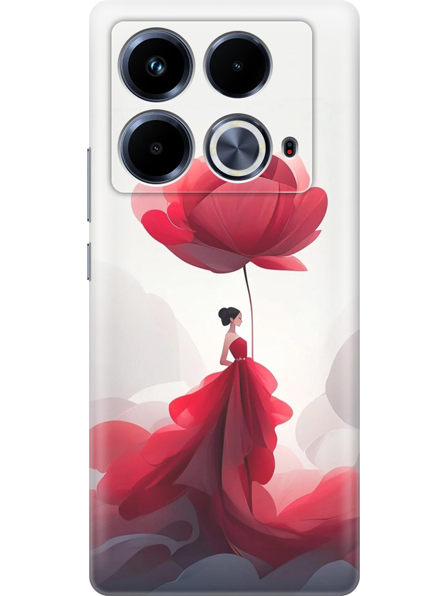 Силиконовый чехол на Infinix Note 40 с принтом "Цветочная девушка в красном", Прозрачный;белый;красный, 782626421
Силиконовый чехол на Infinix Note 40 с принтом "Цветочная девушка в красном", Прозрачный;белый;красный, 782626421