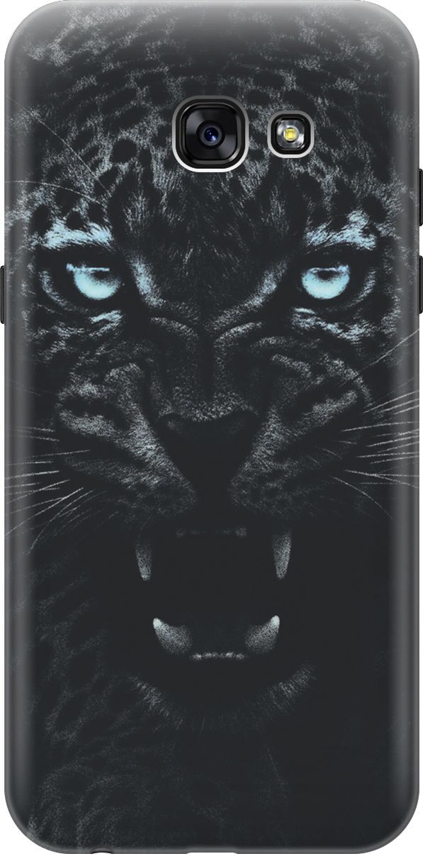 Чехол на Samsung Galaxy A5 (2017) с принтом "Голубоглазая пантера", Голубой;черный, 7145
Чехол на Samsung Galaxy A5 (2017) с принтом "Голубоглазая пантера", Голубой;черный, 7145