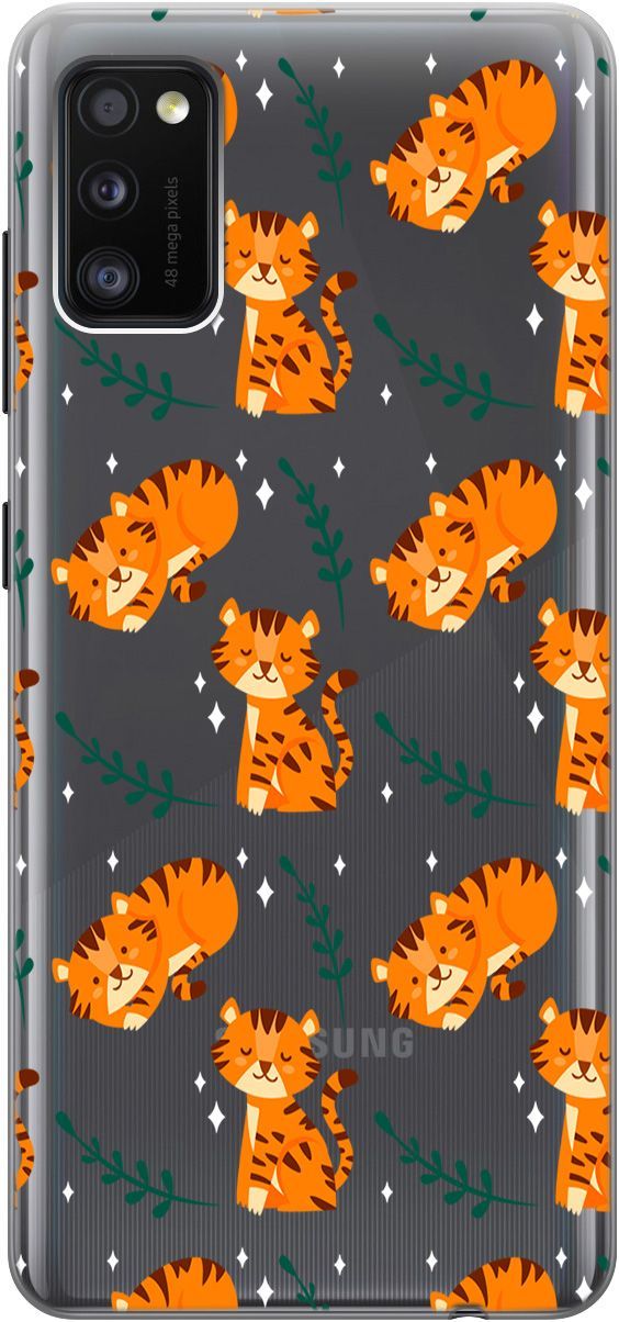 Силиконовый чехол на Samsung Galaxy A41 с 3D принтом "Tigers" прозрачный, Прозрачный;бежевый, 5378
Силиконовый чехол на Samsung Galaxy A41 с 3D принтом "Tigers" прозрачный, Прозрачный;бежевый, 5378