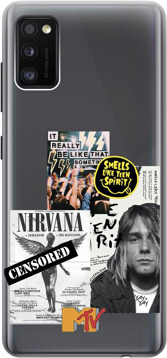 Силиконовый чехол на Samsung Galaxy A41 с 3D принтом "Nirvana" прозрачный, Прозрачный;белый, 5378
Силиконовый чехол на Samsung Galaxy A41 с 3D принтом "Nirvana" прозрачный, Прозрачный;белый, 5378