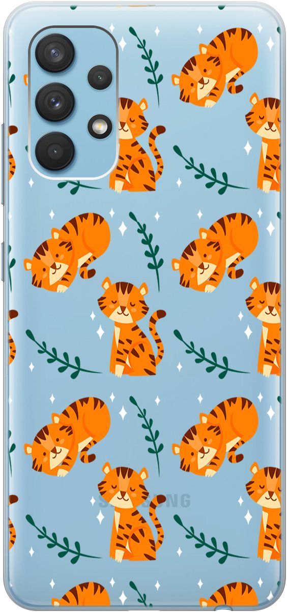 Силиконовый чехол на Samsung Galaxy A32 с 3D принтом "Tigers" прозрачный, Прозрачный;бежевый, 5372
Силиконовый чехол на Samsung Galaxy A32 с 3D принтом "Tigers" прозрачный, Прозрачный;бежевый, 5372