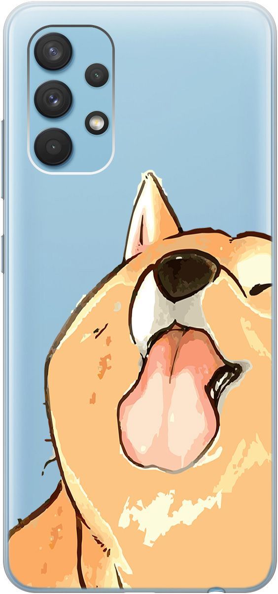 Силиконовый чехол на Samsung Galaxy A32 с 3D принтом "Shiba" прозрачный, Прозрачный;бежевый, 5372
Силиконовый чехол на Samsung Galaxy A32 с 3D принтом "Shiba" прозрачный, Прозрачный;бежевый, 5372