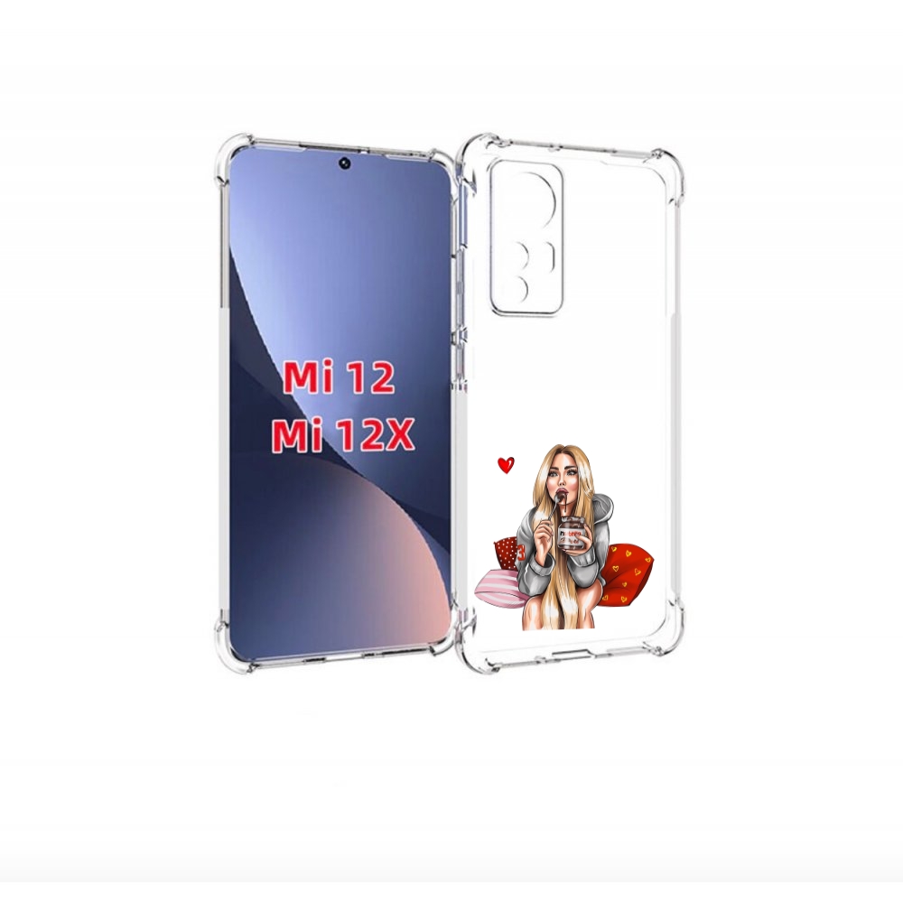 Чехол бампер MyPads любительница-нутеллы женский для Xiaomi 12., Прозрачный, Tocco
Чехол бампер MyPads любительница-нутеллы женский для Xiaomi 12., Прозрачный, Tocco