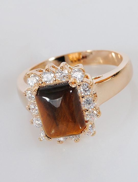 Кольцо из бижутерного сплава р. Lotus Jewelry 24R-15ti, тигровый глаз/циркон, 24R-15ti
Кольцо из бижутерного сплава р. Lotus Jewelry 24R-15ti, тигровый глаз/циркон, 24R-15ti