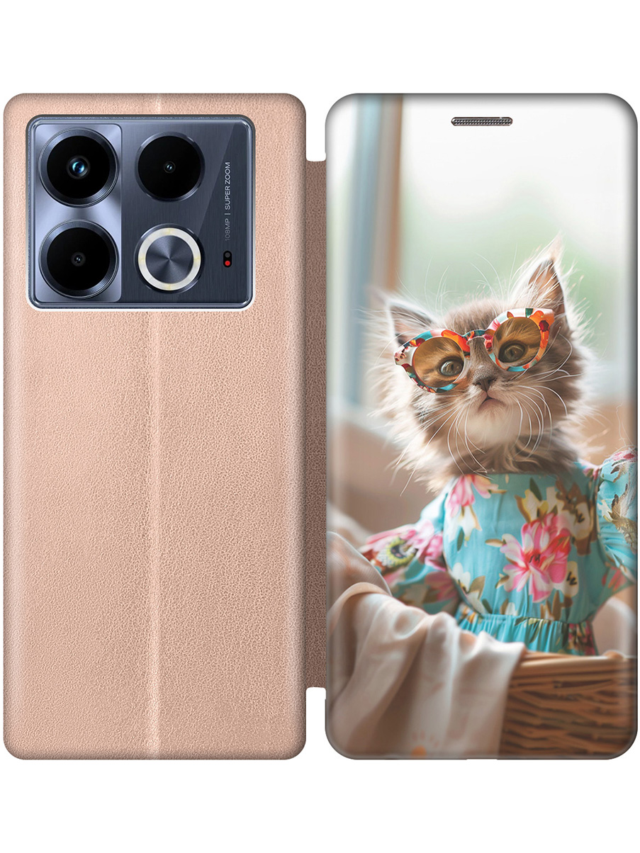 Чехол-книжка на Infinix Note 40 с принтом "Кошечка в голубом платье" золотой, Золотистый;белый;голубой;серый, 782626411
Чехол-книжка на Infinix Note 40 с принтом "Кошечка в голубом платье" золотой, Золотистый;белый;голубой;серый, 782626411