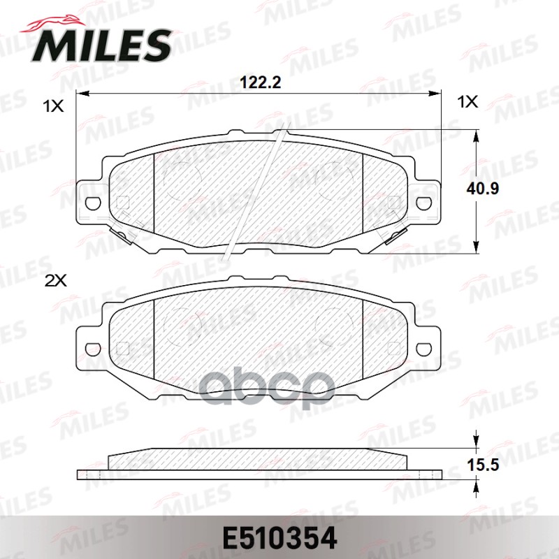 Колодки Тормозные Lexus Gs 300 93-97/Toyota Supra 3.0 93-98 Задние Miles арт. e510354, E510354
Колодки Тормозные Lexus Gs 300 93-97/Toyota Supra 3.0 93-98 Задние Miles арт. e510354, E510354