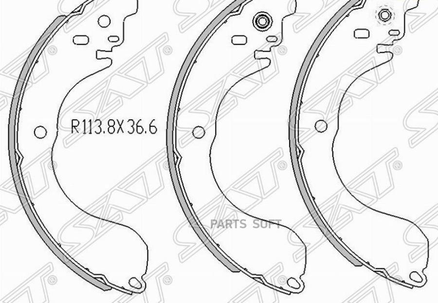 Колодки тормозные зад TOYOTA TOWNACE 08-/NISSAN TIIDA LATIO C11 04-12/C SAT ST-AY360-NS096
Колодки тормозные зад TOYOTA TOWNACE 08-/NISSAN TIIDA LATIO C11 04-12/C SAT ST-AY360-NS096