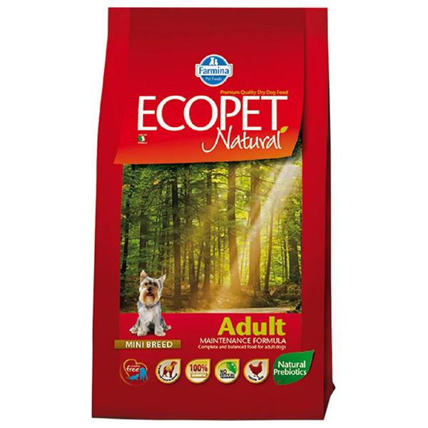 ECOPET NATURAL ECOPET NATURAL ADULT MINI для взрослых собак маленьких пород с курицей (12
ECOPET NATURAL ECOPET NATURAL ADULT MINI для взрослых собак маленьких пород с курицей (12