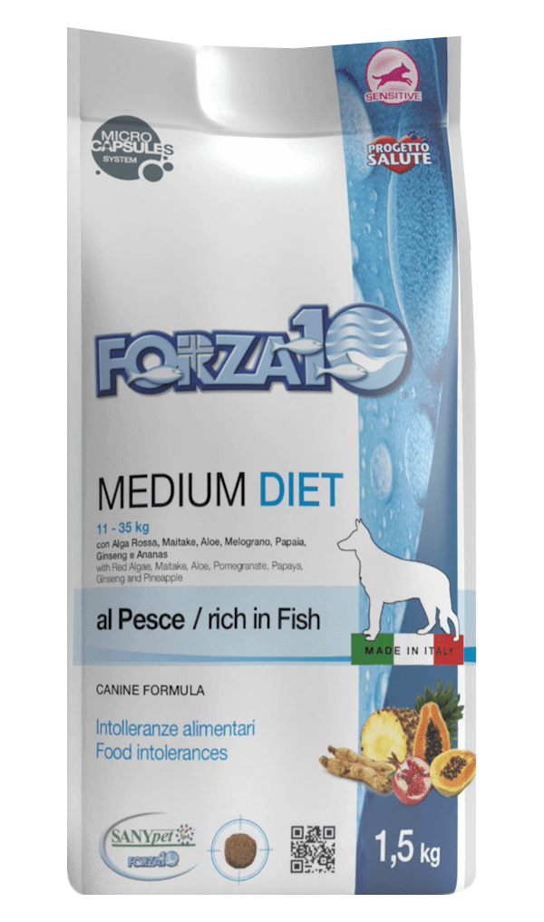 FORZA10 FORZA10 DOG MEDIUM DIET монобелковый для взрослых собак средних пород при аллергии
FORZA10 FORZA10 DOG MEDIUM DIET монобелковый для взрослых собак средних пород при аллергии
