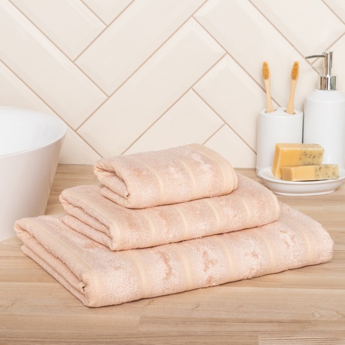 Полотенце махровое "Этель" Bamboo Biege 50х90 см, 70% хл, 30% бамбук, 450гр/м2
Полотенце махровое "Этель" Bamboo Biege 50х90 см, 70% хл, 30% бамбук, 450гр/м2