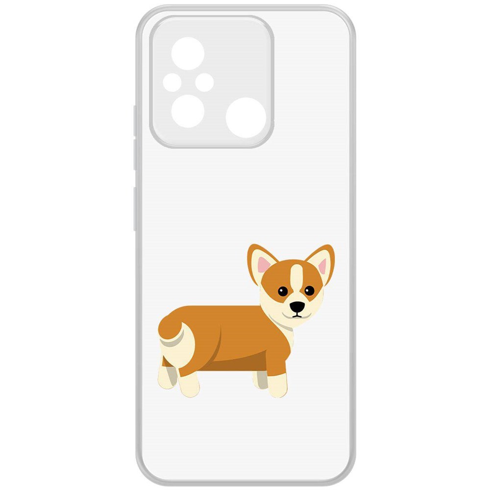 Чехол-накладка Krutoff Clear Case Рисованный корги вид 1 для Xiaomi Redmi 12C, Прозрачный
Чехол-накладка Krutoff Clear Case Рисованный корги вид 1 для Xiaomi Redmi 12C, Прозрачный