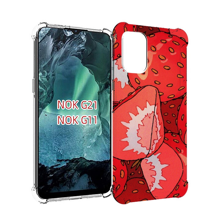 Чехол Mypads Рисованная-Клубника Для Nokia G11/G21, Прозрачный, Tocco
Чехол Mypads Рисованная-Клубника Для Nokia G11/G21, Прозрачный, Tocco