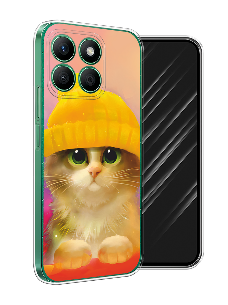 Чехол Awog на Honor X8B "Котенок в желтой шапке", Желтый, 6123250-1 
Чехол Awog на Honor X8B "Котенок в желтой шапке", Желтый, 6123250-1