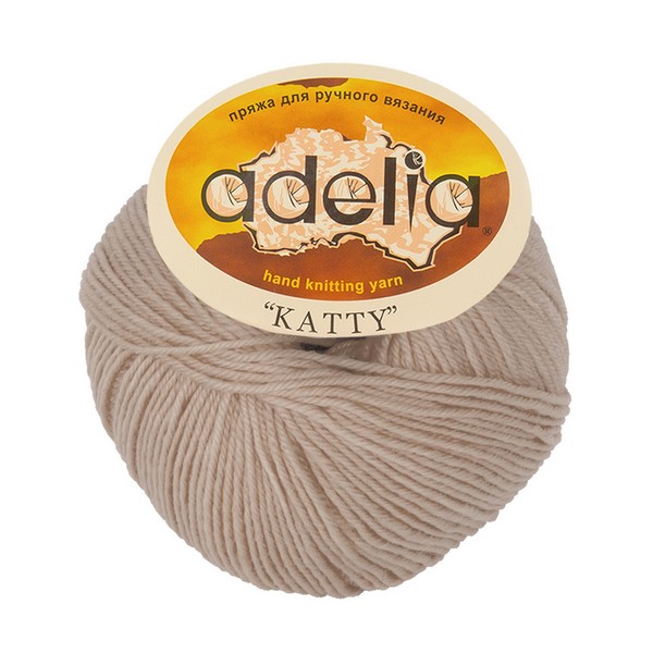 Пряжа ADELIA KATTY 10 шт. в упак. цвет №09 бежевый KATTY- №09 бежевый, 150 м от, Katty
Пряжа ADELIA KATTY 10 шт. в упак. цвет №09 бежевый KATTY- №09 бежевый, 150 м от, Katty
