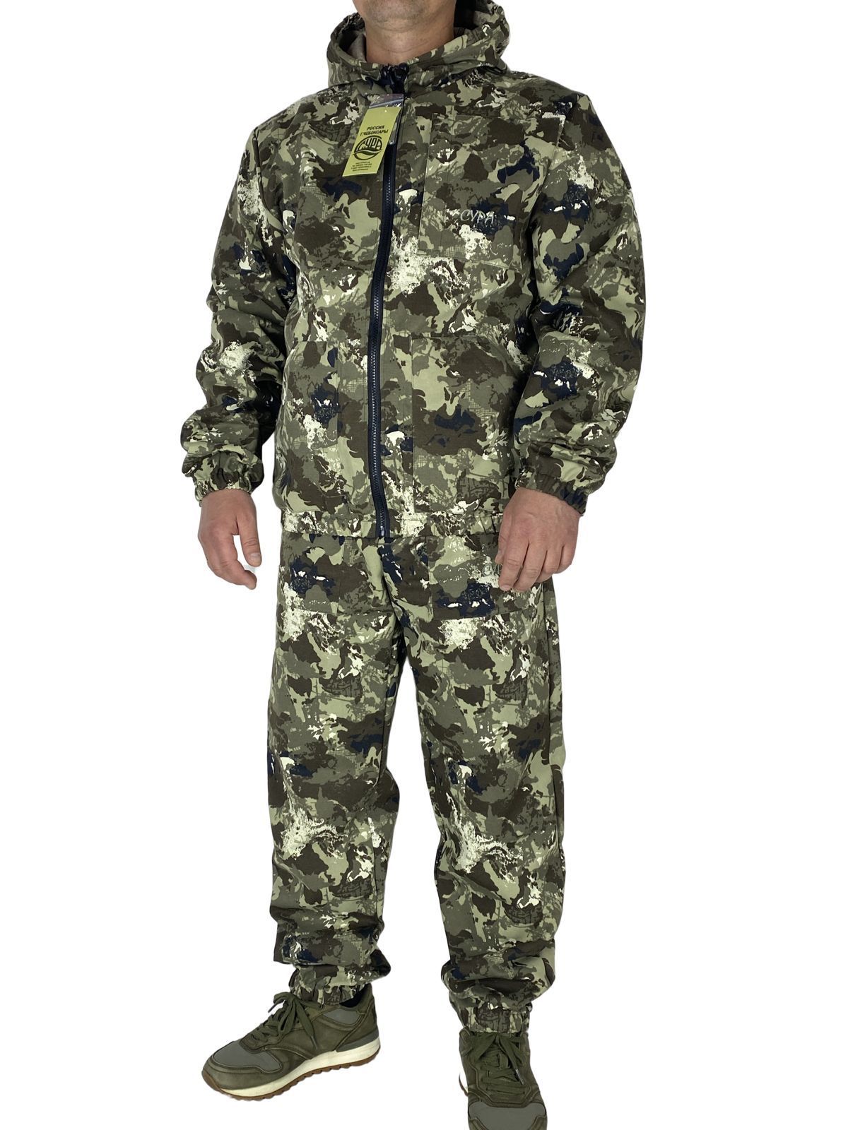 Костюм для рыбалки и охоты мужской СУРА ЧАЩА , цвет 410, размер 44-46 RU/ 165см.-175см., Хаки, ЧАЩА 
Костюм для рыбалки и охоты мужской СУРА ЧАЩА , цвет 410, размер 44-46 RU/ 165см.-175см., Хаки, ЧАЩА