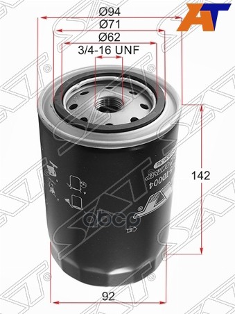 Фильтр Масляный Toyota L,3l,2l,2lt,3v,4v,4,5veu,4vu,2b,3b,11b,13b,2j,1fzfe -99 Sat арт. ST
Фильтр Масляный Toyota L,3l,2l,2lt,3v,4v,4,5veu,4vu,2b,3b,11b,13b,2j,1fzfe -99 Sat арт. ST