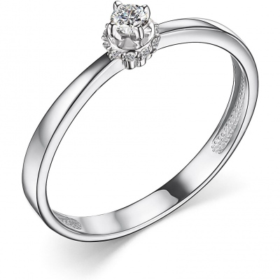 Кольцо с 12 бриллиантами из белого золота р. 17 Алкор 14782-200, 14782-200
Кольцо с 12 бриллиантами из белого золота р. 17 Алкор 14782-200, 14782-200