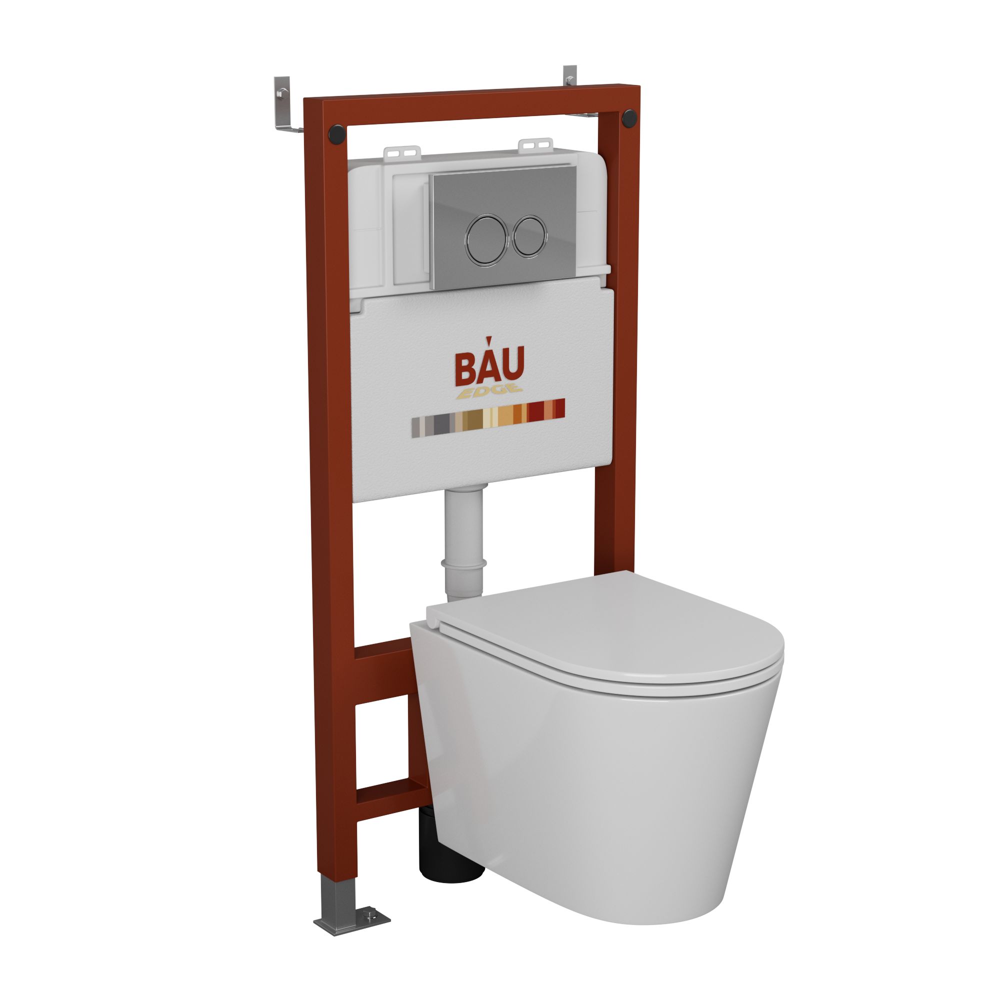 Комплект BAU 6 в 1: инсталляция BAU PRO, унитаз Bau Nimb Hurricane-2, сиденье, клавиша, Q111300-NT0002-PRO
Комплект BAU 6 в 1: инсталляция BAU PRO, унитаз Bau Nimb Hurricane-2, сиденье, клавиша, Q111300-NT0002-PRO