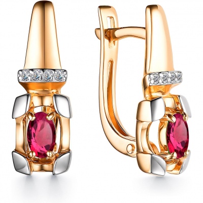 Серьги с рубинами и бриллиантами из красного золота Алкор 24723-103, 24723-103
Серьги с рубинами и бриллиантами из красного золота Алкор 24723-103, 24723-103