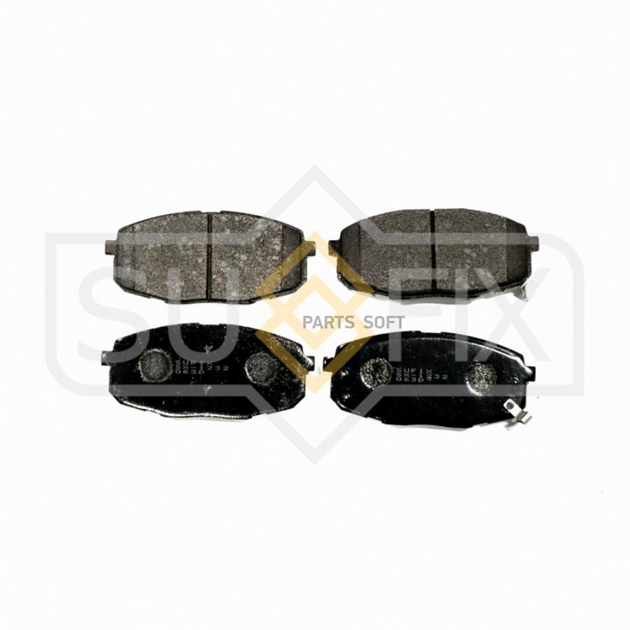 Тормозные колодки Sufix передние правые/левые дисковые SX1232
Тормозные колодки Sufix передние правые/левые дисковые SX1232