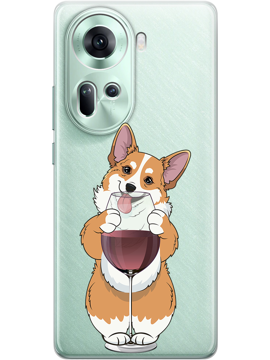 Силиконовый чехол на Oppo Reno11 с принтом "Корги и бокал", Прозрачный;белый;бордовый, 782630661
Силиконовый чехол на Oppo Reno11 с принтом "Корги и бокал", Прозрачный;белый;бордовый, 782630661